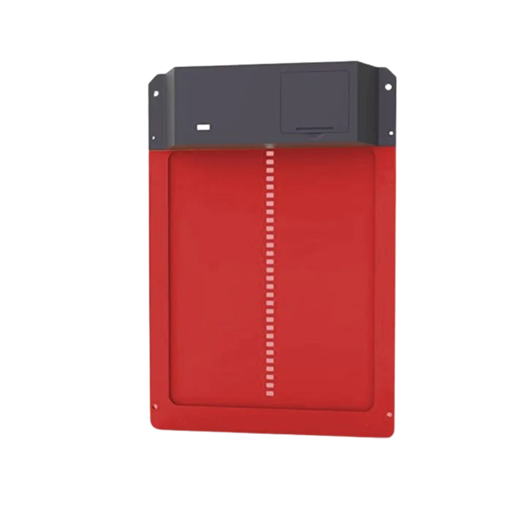 Porte Automatique pour Poulailler -Rouge - Ozerty