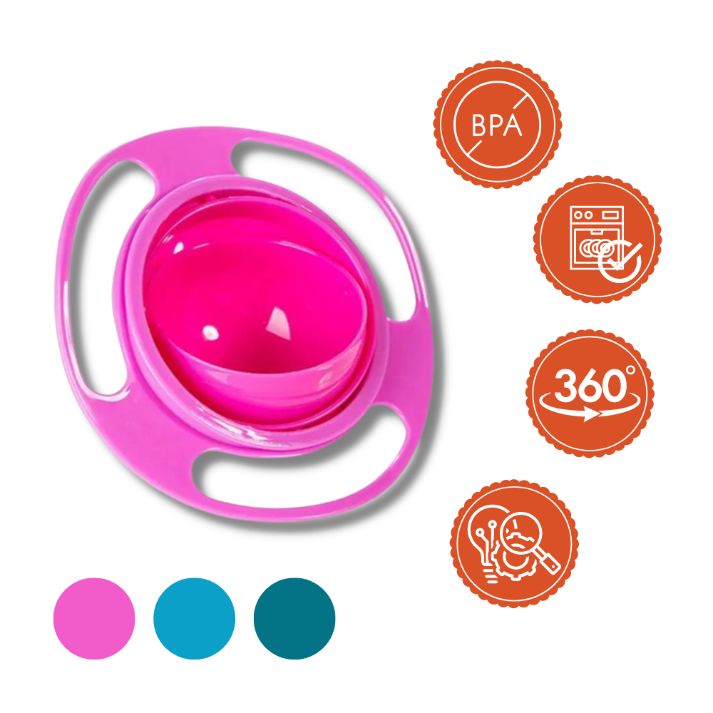 Bol gyroscopique universel pour bébé
- Ozerty