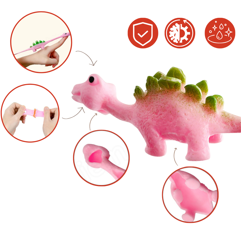 Catapulte Dinosaures collants - Ozerty