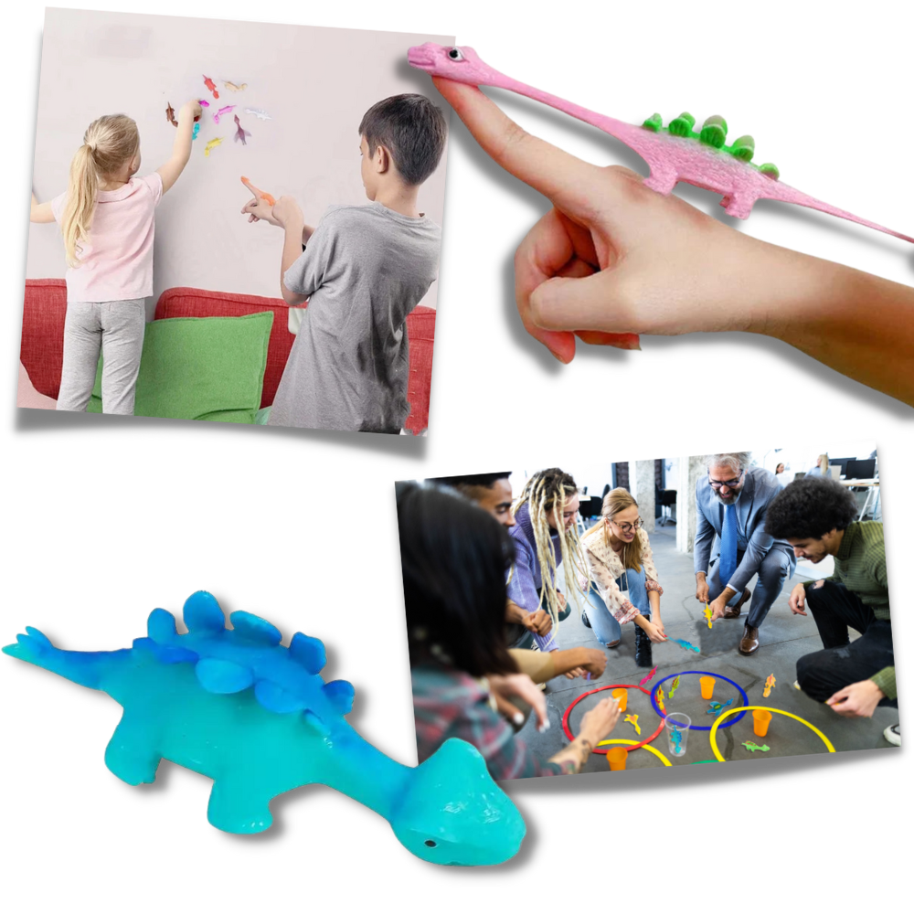Dinosaure coloré Catapulte Jouet Squeeze Doux Jouet Personnalisé Pour Soulager L Dinosaure coloré Catapulte Jouet Squeeze Doux Jouet Personnalisé Pour Soulager L