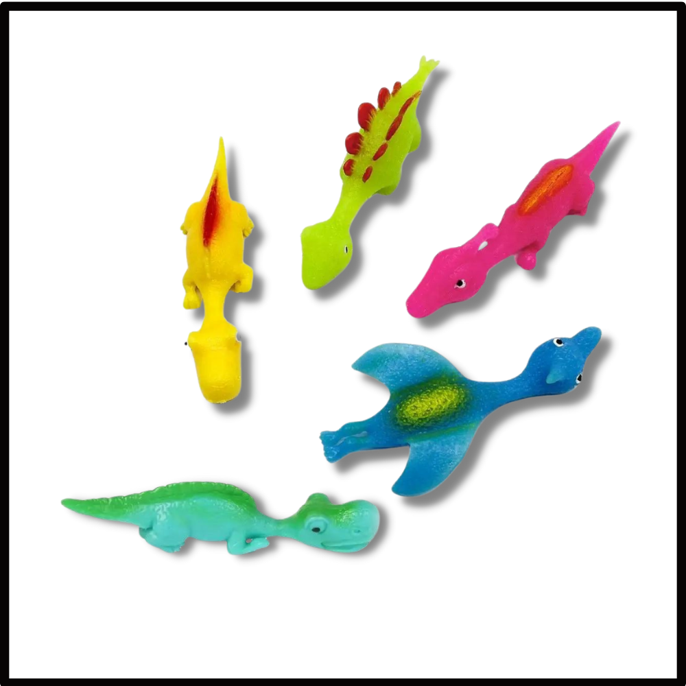 Catapulte Dinosaures collants - Ozerty