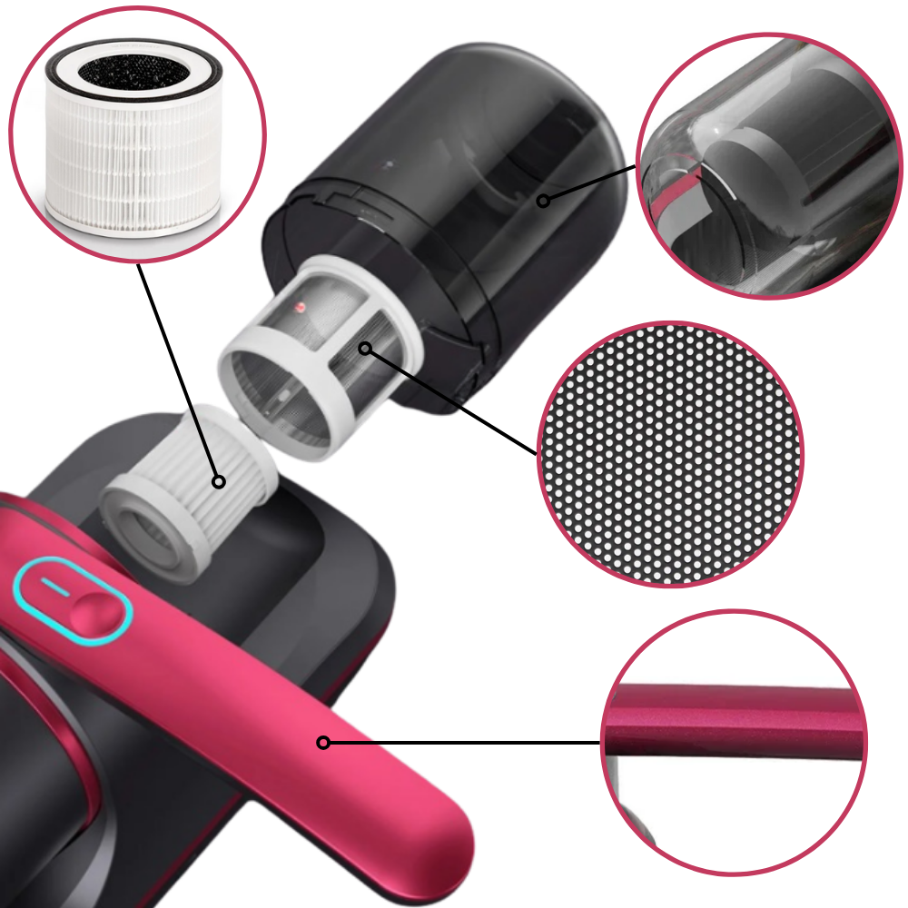 Aspirateur à acariens sans fil
- Ozerty