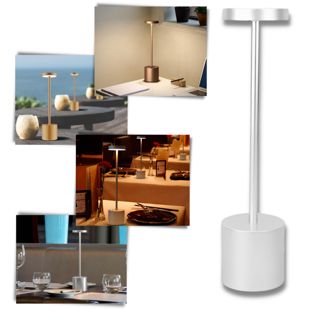 Lampe de table rechargeable sans fil
 - Ozerty