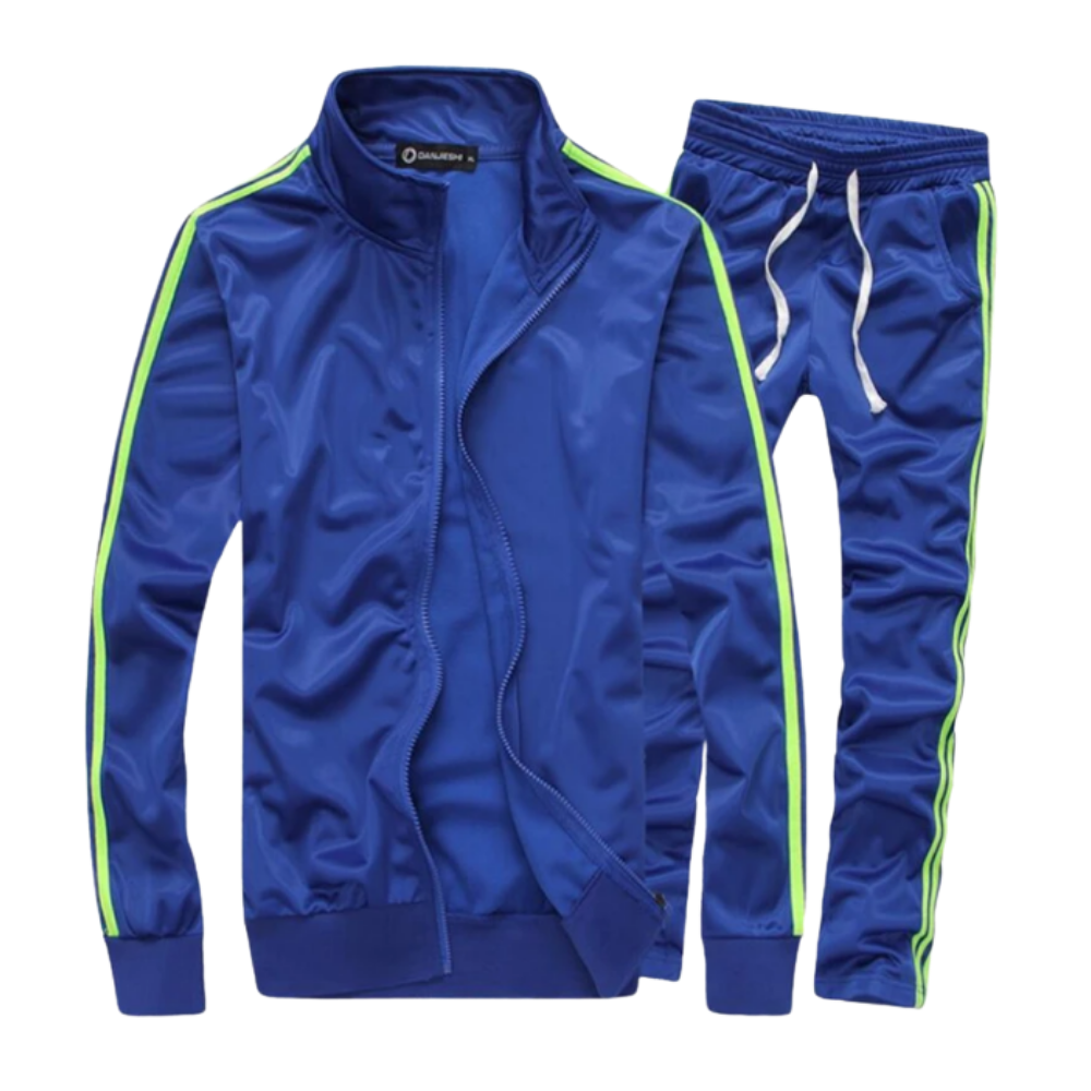 Survêtement de sport pour hommes -Bleu/MBleu/LBleu/XLBleu/XXLBleu/3XLBleu/4XLBleu/5XL - Ozerty