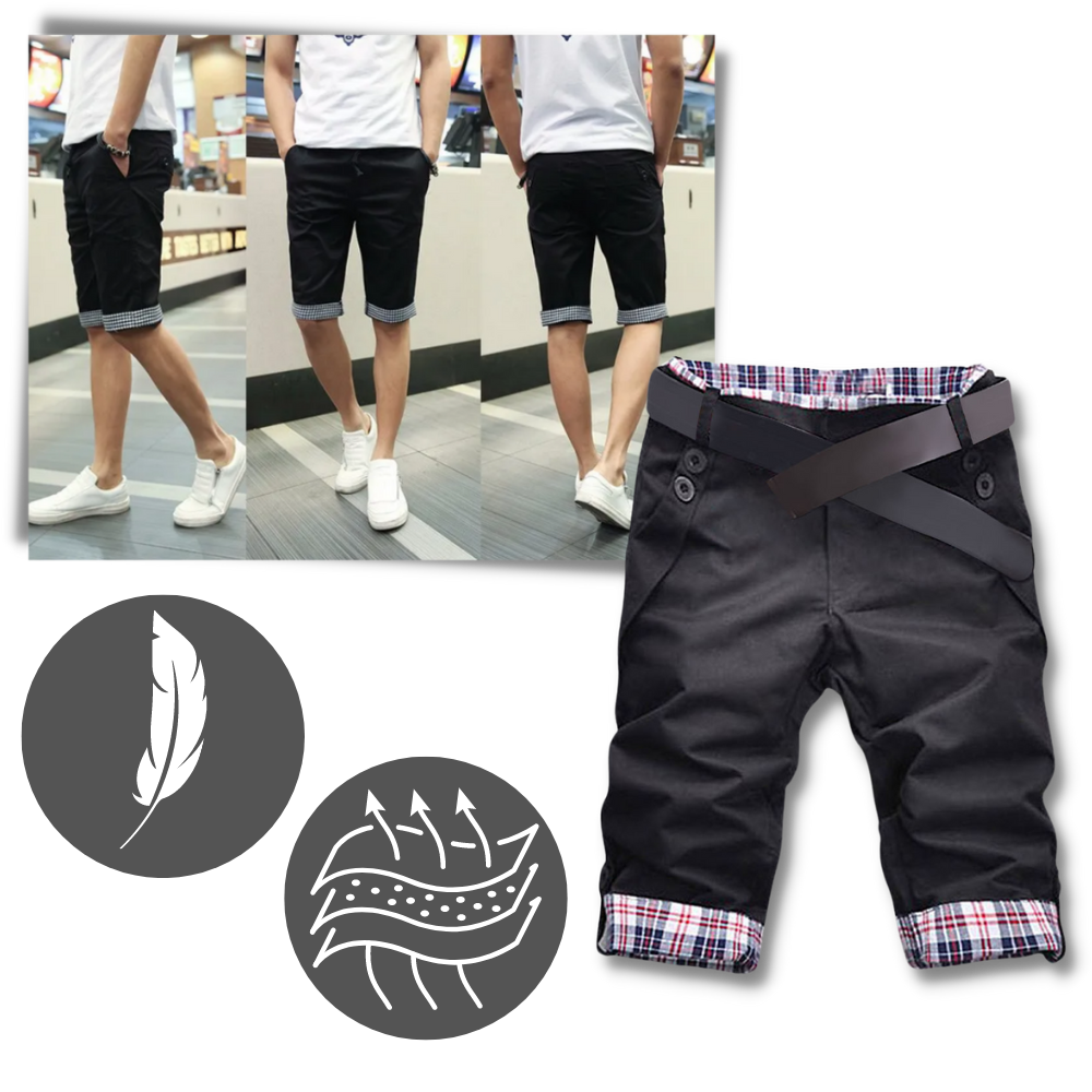 Short Cargo élégant pour hommes - Ozerty