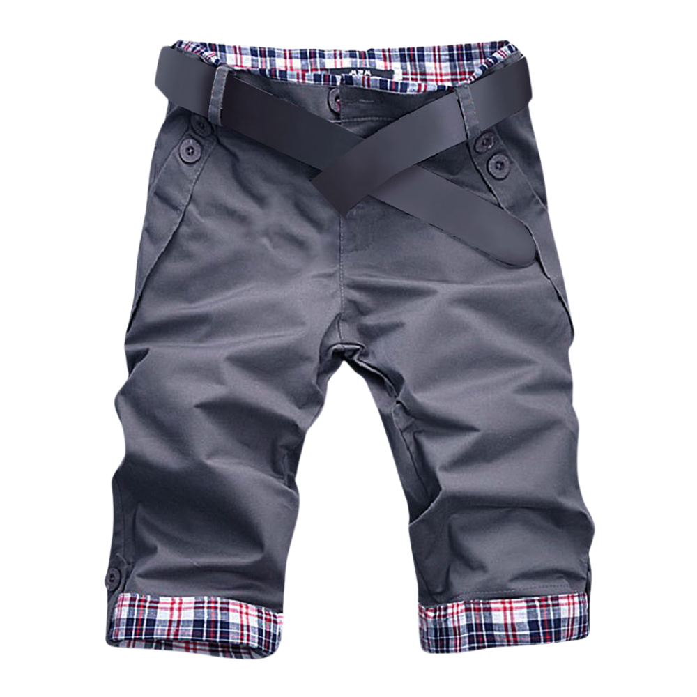 Short Cargo élégant pour hommes -Gris/MGris/LGris/XLGris/XXLGris/3XL - Ozerty