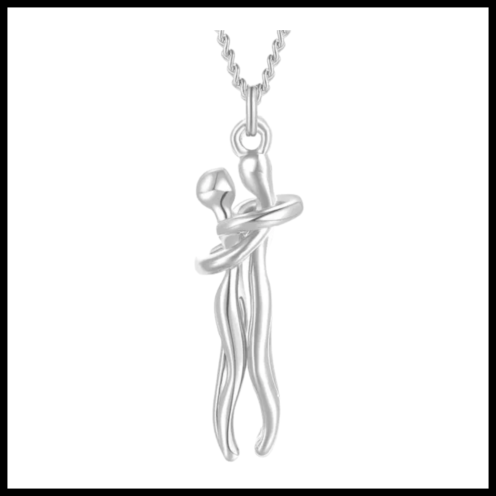 Collier de couple Câlin - Ozerty
