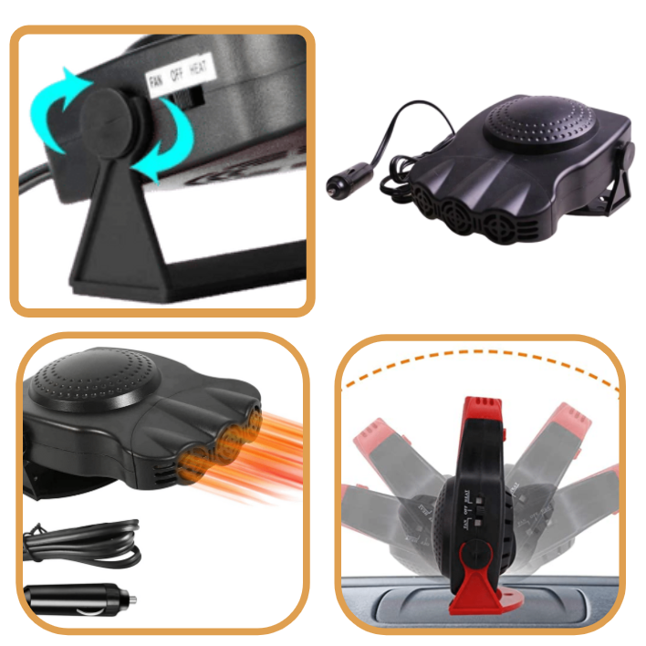 Dispositif de dégivrage et de désembuage pour voitures