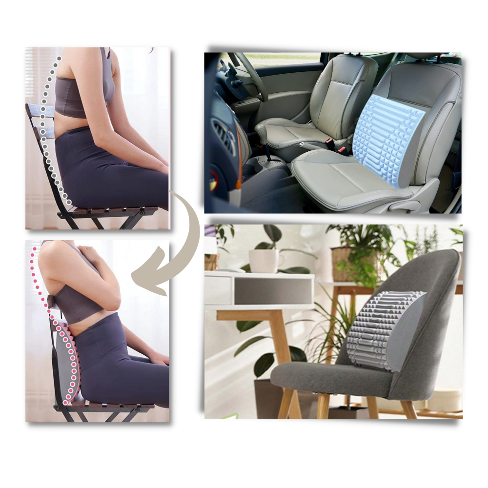 Oreiller de soutien lombaire et cervical - Ozerty