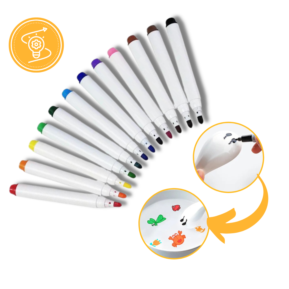 Set de stylos de peinture à l'eau - Ozerty