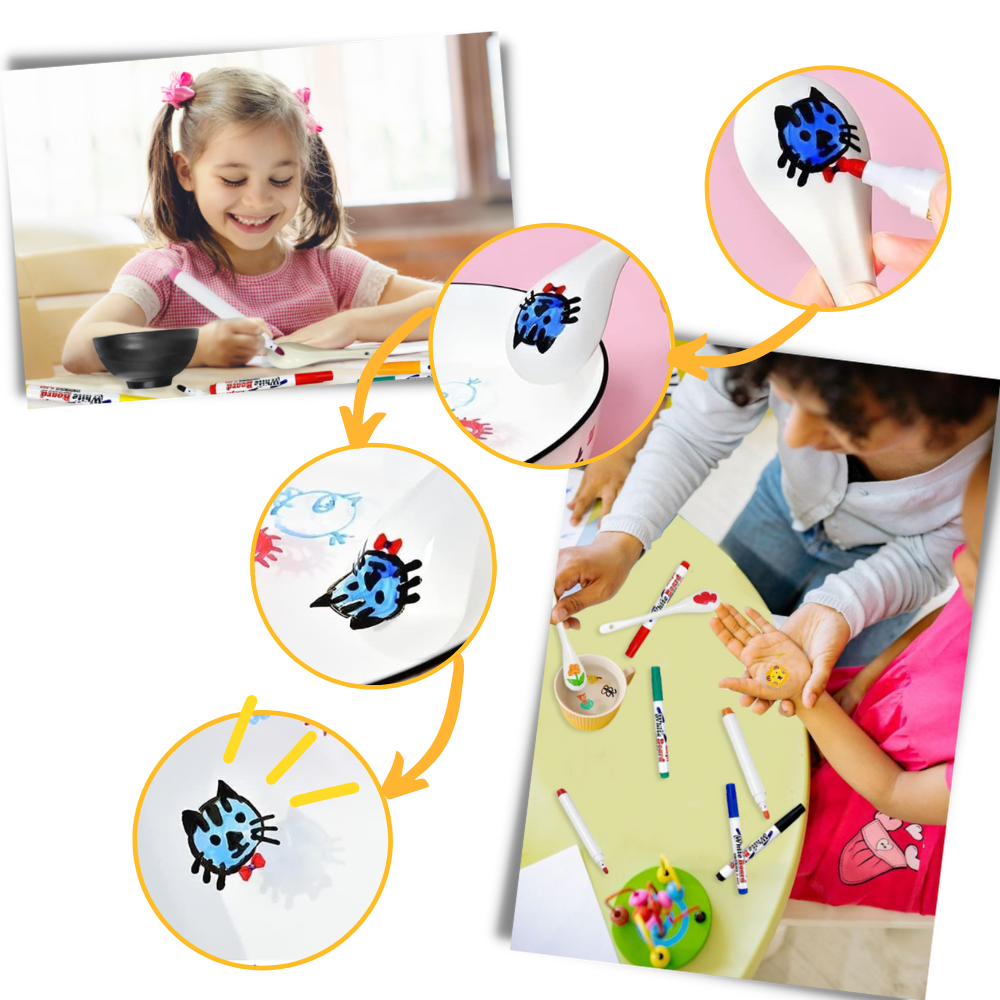 Set de stylos de peinture à l'eau - Ozerty