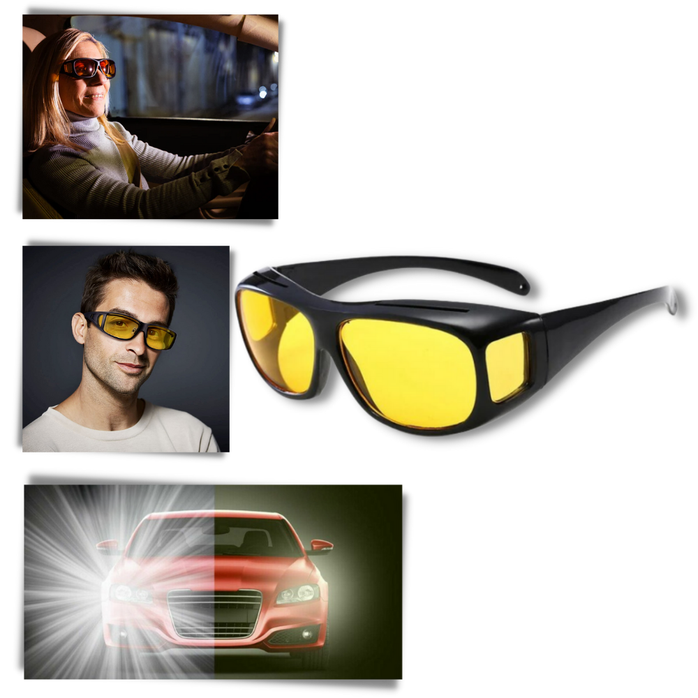 Lunettes de clarté pour la conduite de nuit
 - Ozerty