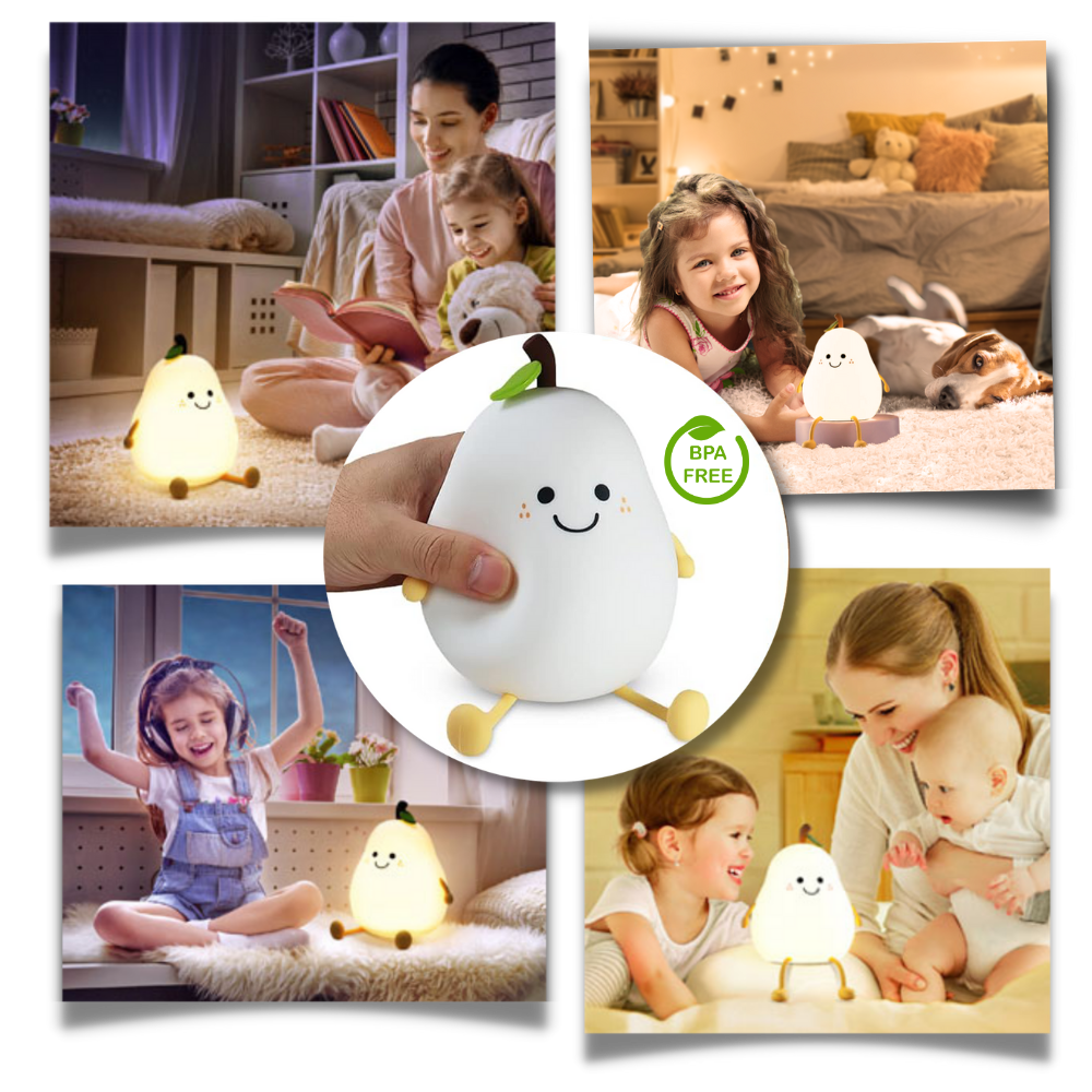 Lampe LED USB en forme de poire - Ozerty