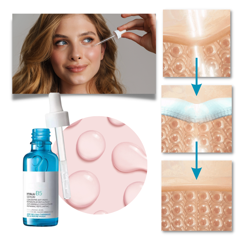 Sérum rajeunissant à l'acide hyaluronique Hyalu B5 - Ozerty