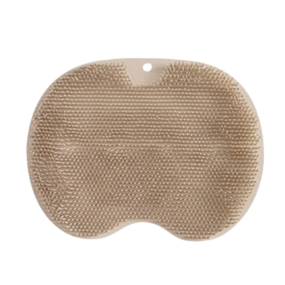 Brosse de douche relaxante pour le dos et les pieds
-Beige - Ozerty
