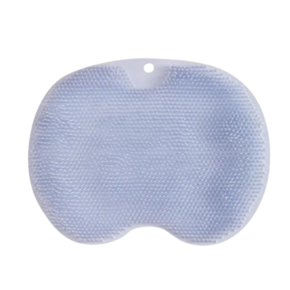 Brosse de douche relaxante pour le dos et les pieds
-Bleu - Ozerty