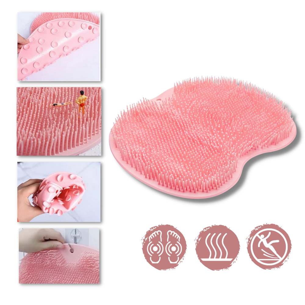 Brosse de douche relaxante pour le dos et les pieds
- Ozerty