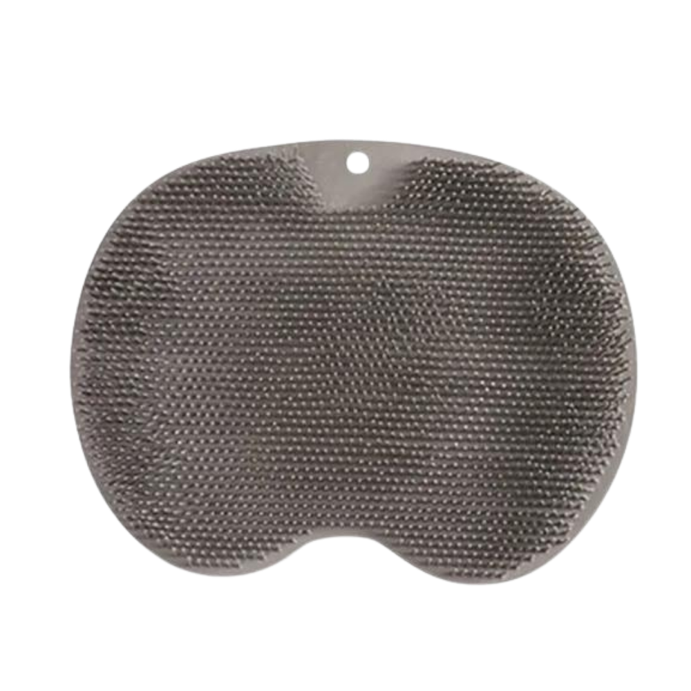 Brosse de douche relaxante pour le dos et les pieds
 -Gris - Ozerty