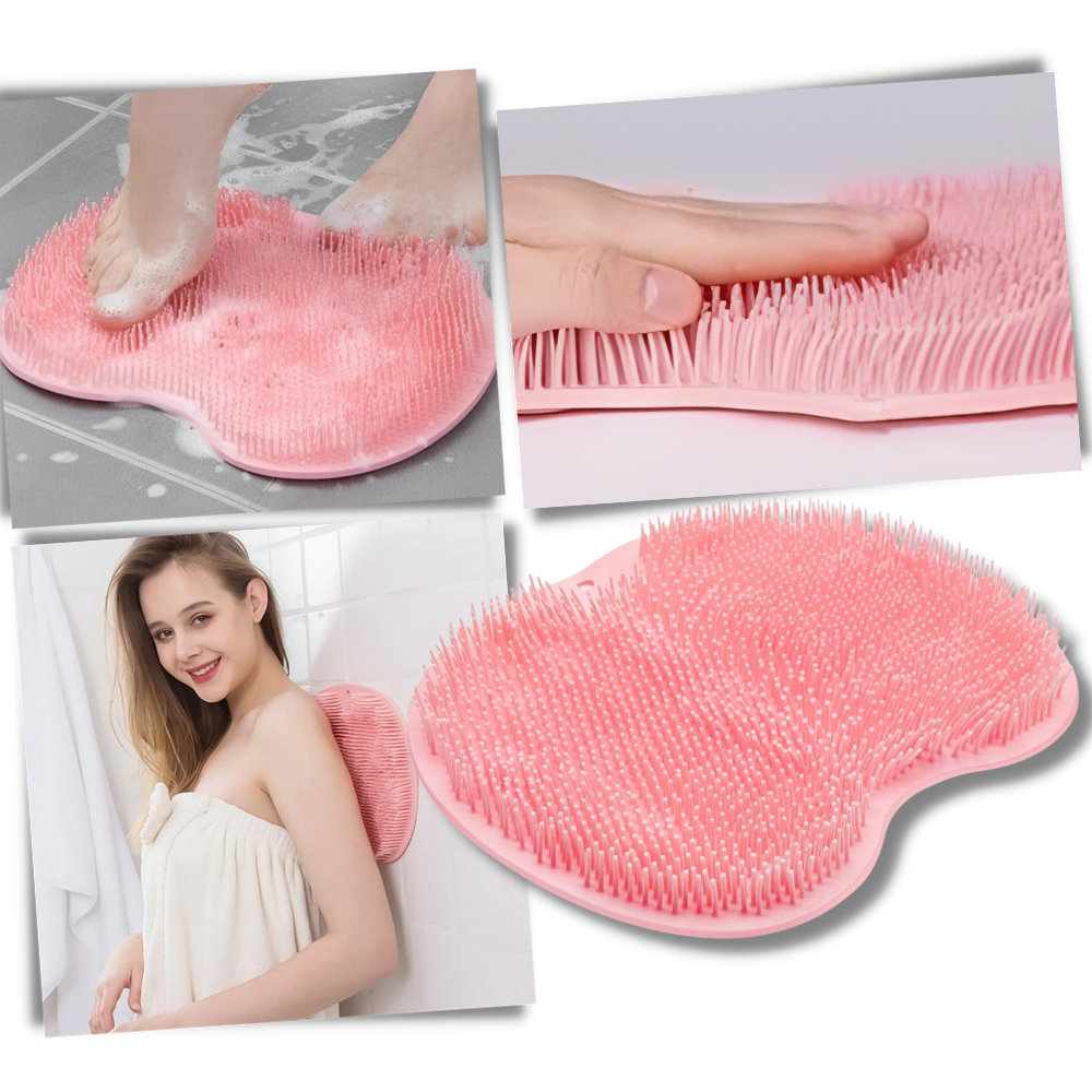 Brosse de douche relaxante pour le dos et les pieds
 - Ozerty