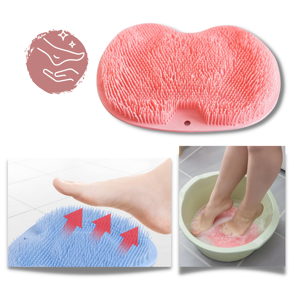Brosse de douche relaxante pour le dos et les pieds
- Ozerty