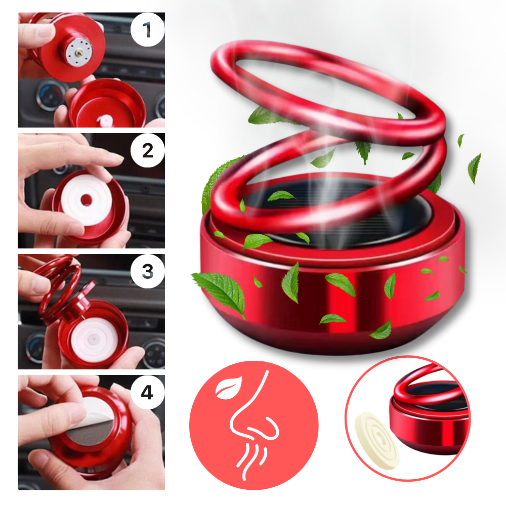 Chauffe-voiture et dégivreur de pare-brise à énergie solaire - Ozerty