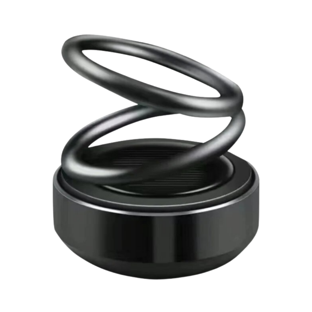 Chauffe-voiture et dégivreur de pare-brise à énergie solaire -Noir - Ozerty