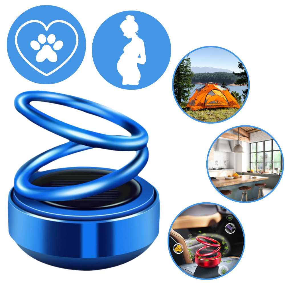 Chauffe-voiture et dégivreur de pare-brise à énergie solaire - Ozerty