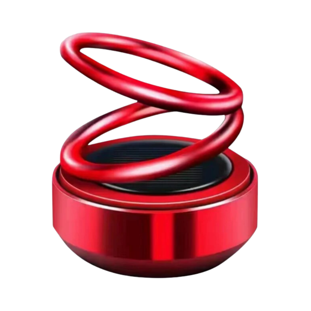 Chauffe-voiture et dégivreur de pare-brise à énergie solaire -Rouge - Ozerty