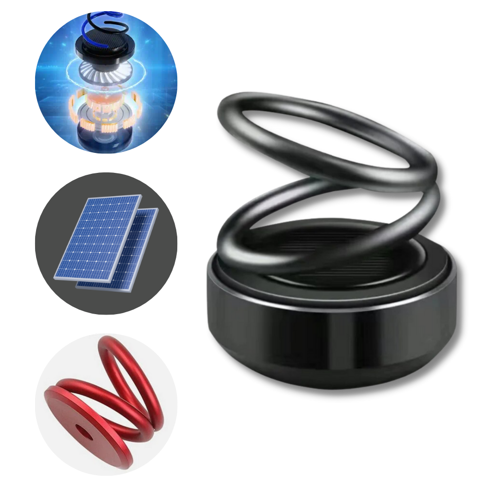 Chauffe-voiture et dégivreur de pare-brise à énergie solaire - Ozerty