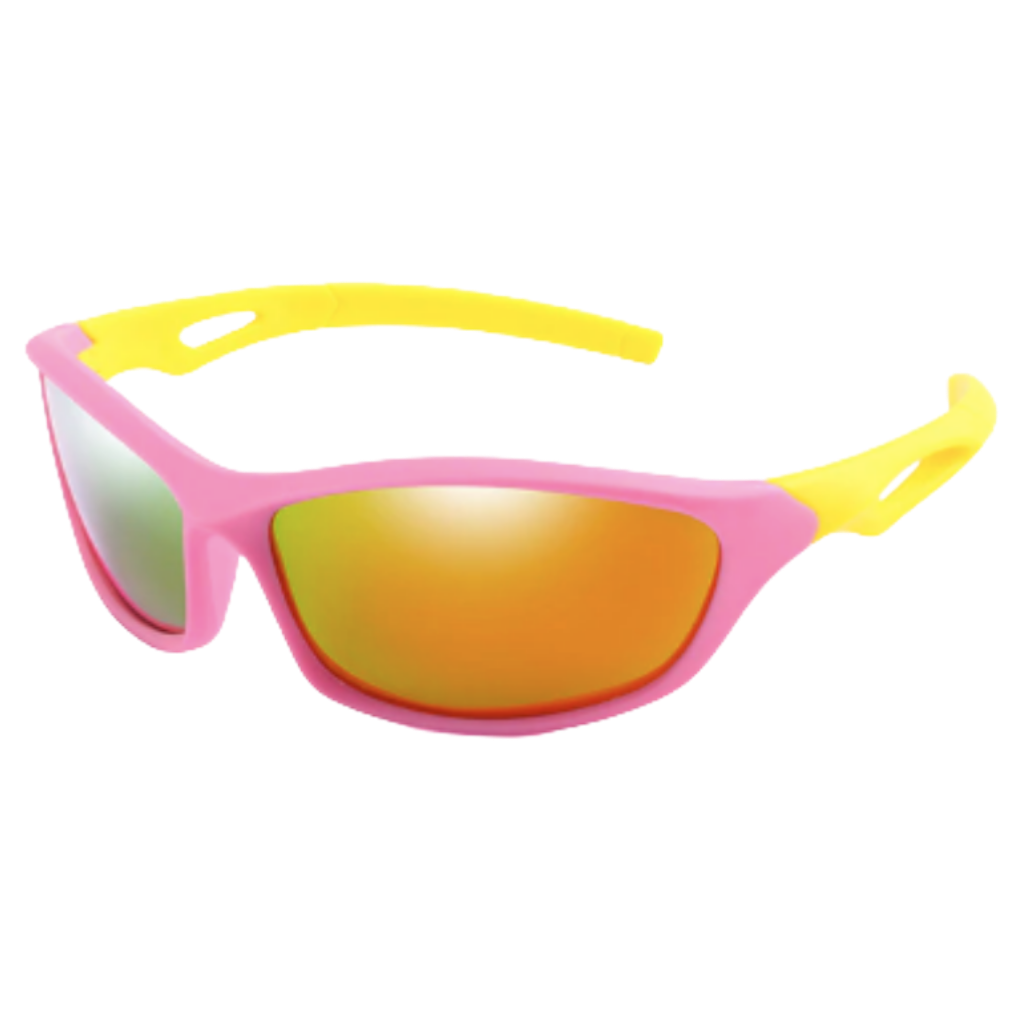Lunettes de soleil de sport polarisantes avec sangle pour enfants