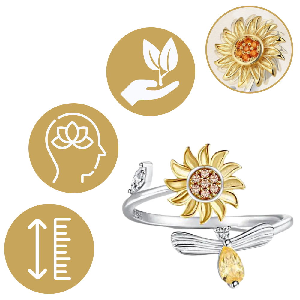 Bague tournesol tournante
- Ozerty