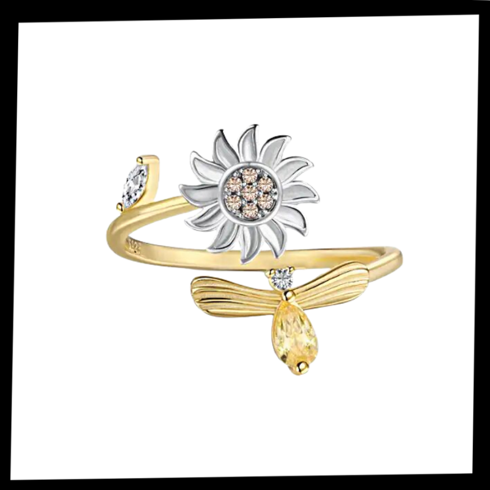 Bague tournesol tournante
- Ozerty