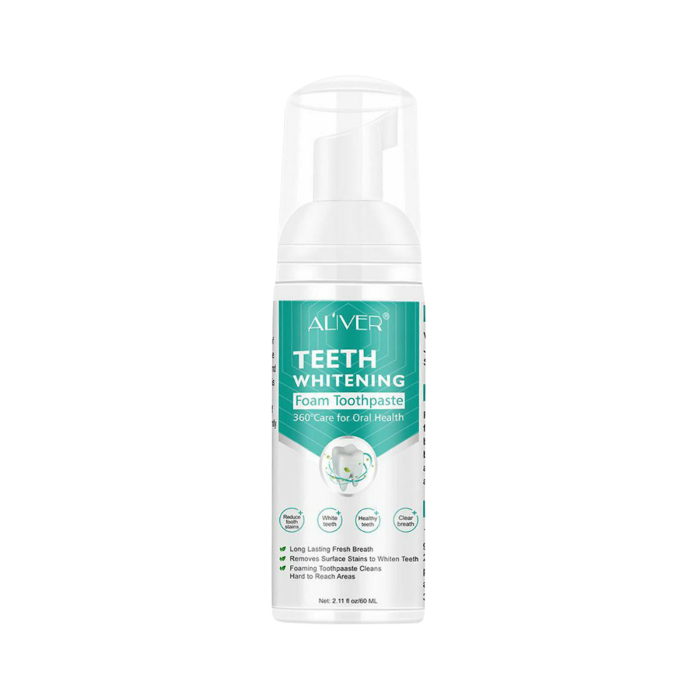 Mousse blanchissante pour les dents
 - Ozerty