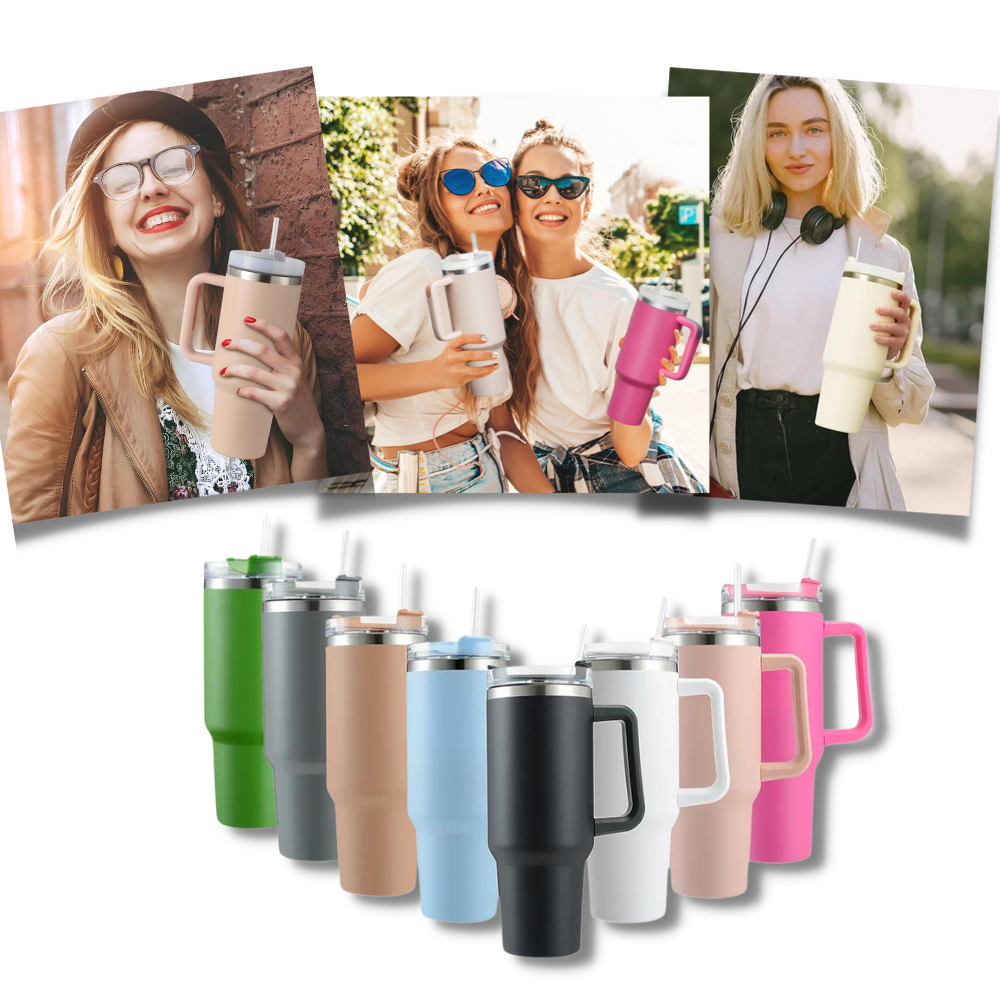 Mug Grande Capacité pour voiture avec Poignée - Ozerty