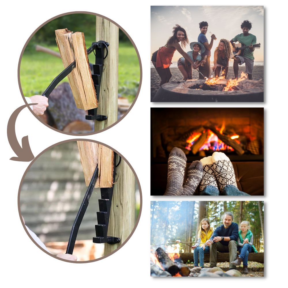 Fendeur de bois de chauffage mural
- Ozerty