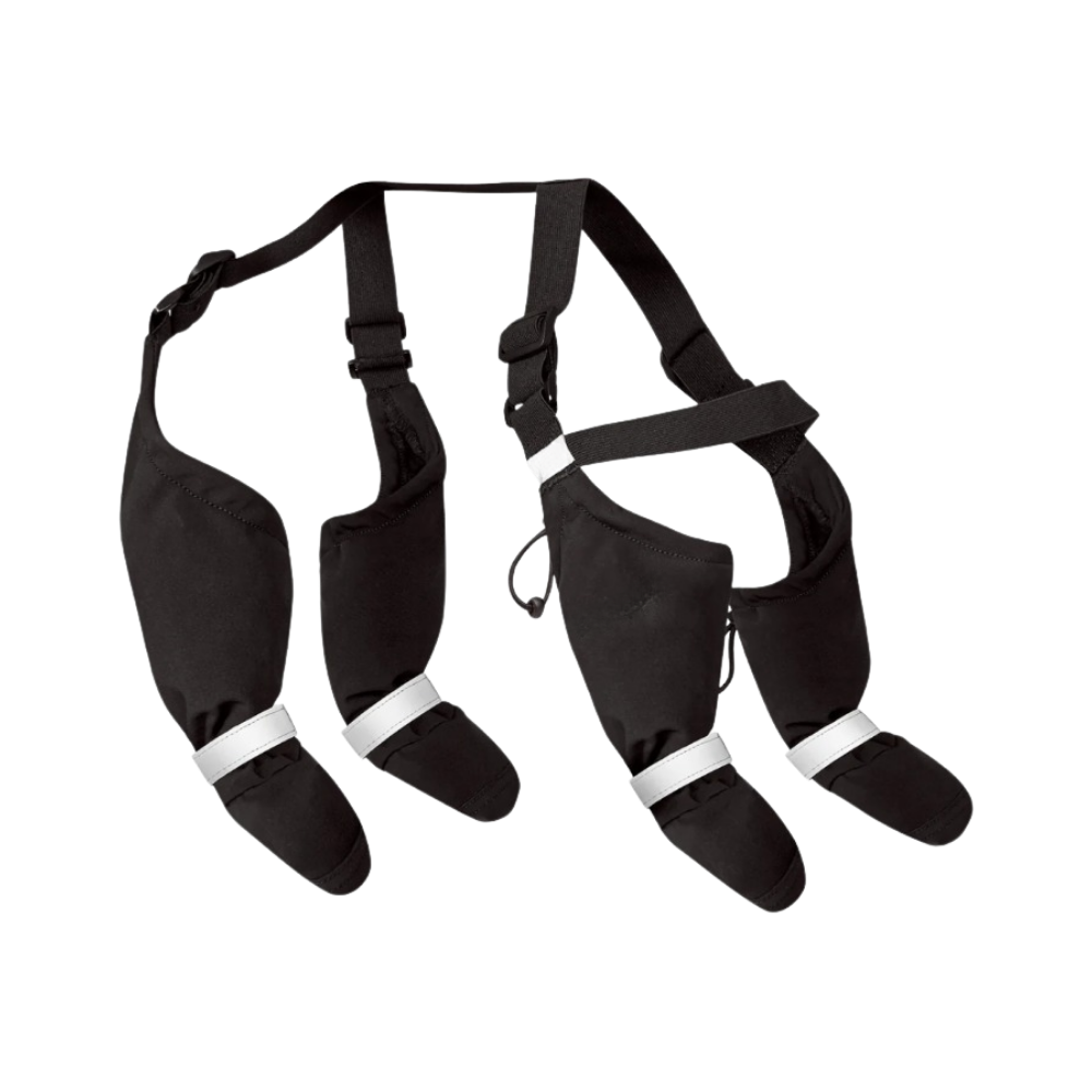 Bottes à bretelles imperméables pour chiens -SML - Ozerty