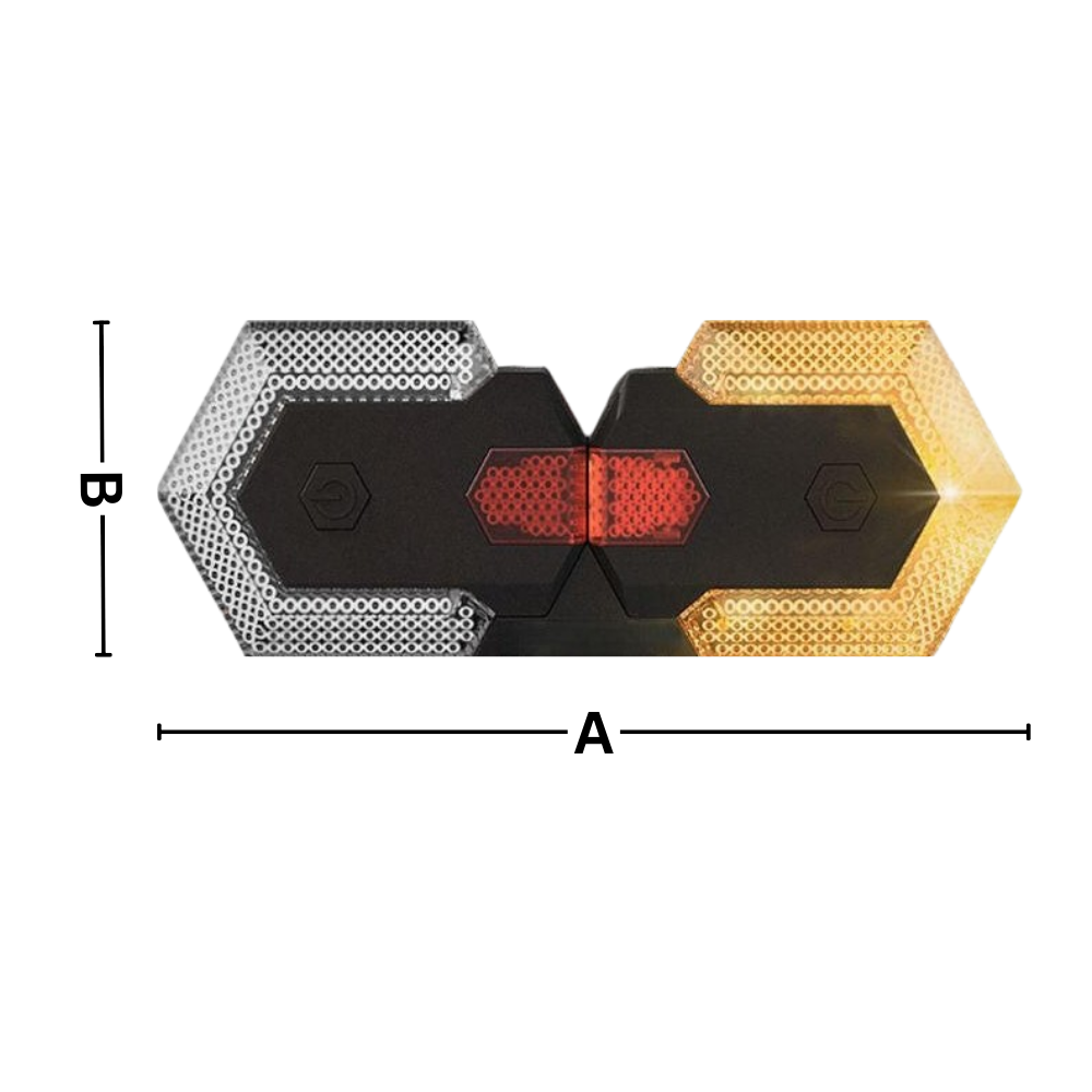 Voyants lumineux sans fil pour vélos - Ozerty