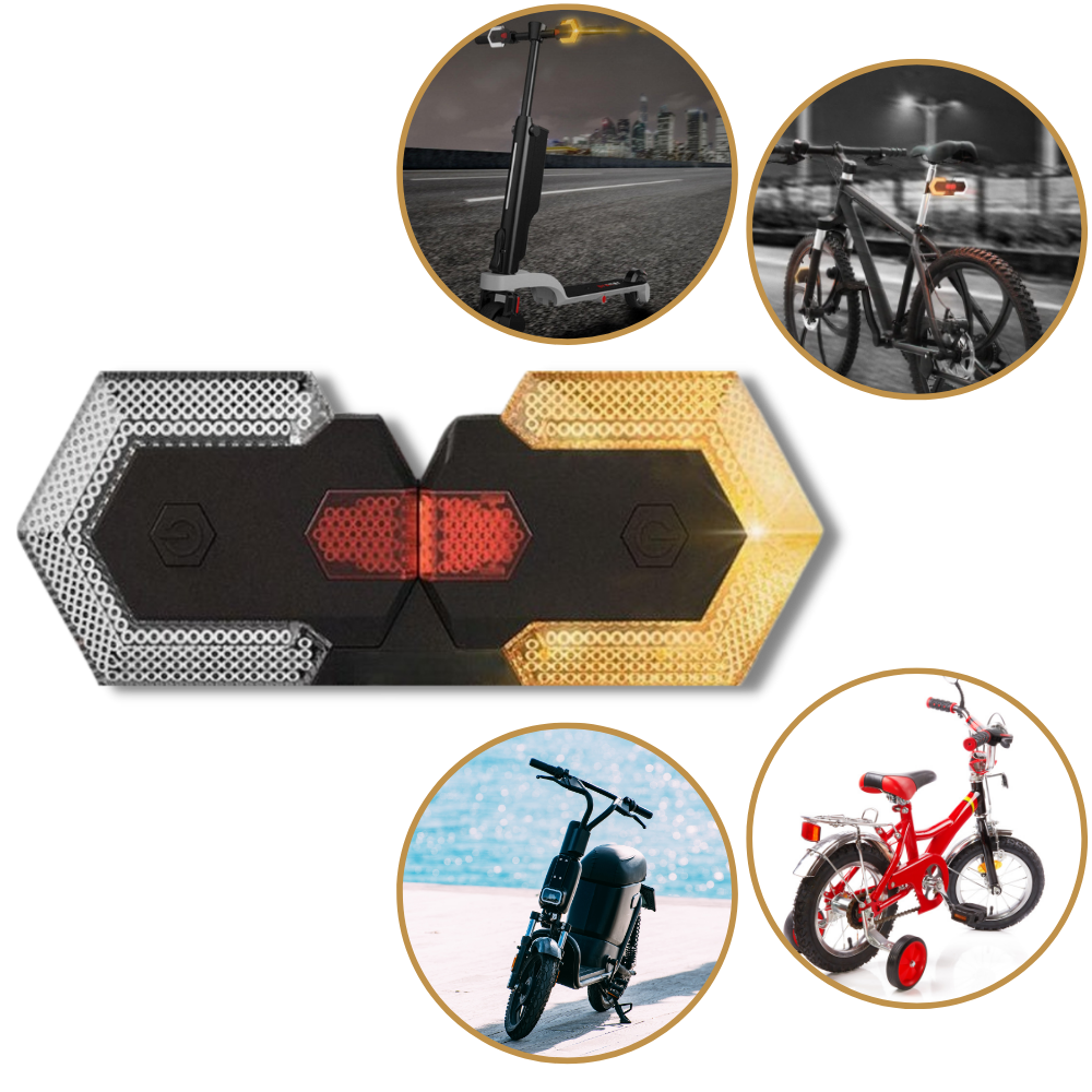 Voyants lumineux sans fil pour vélos - Ozerty