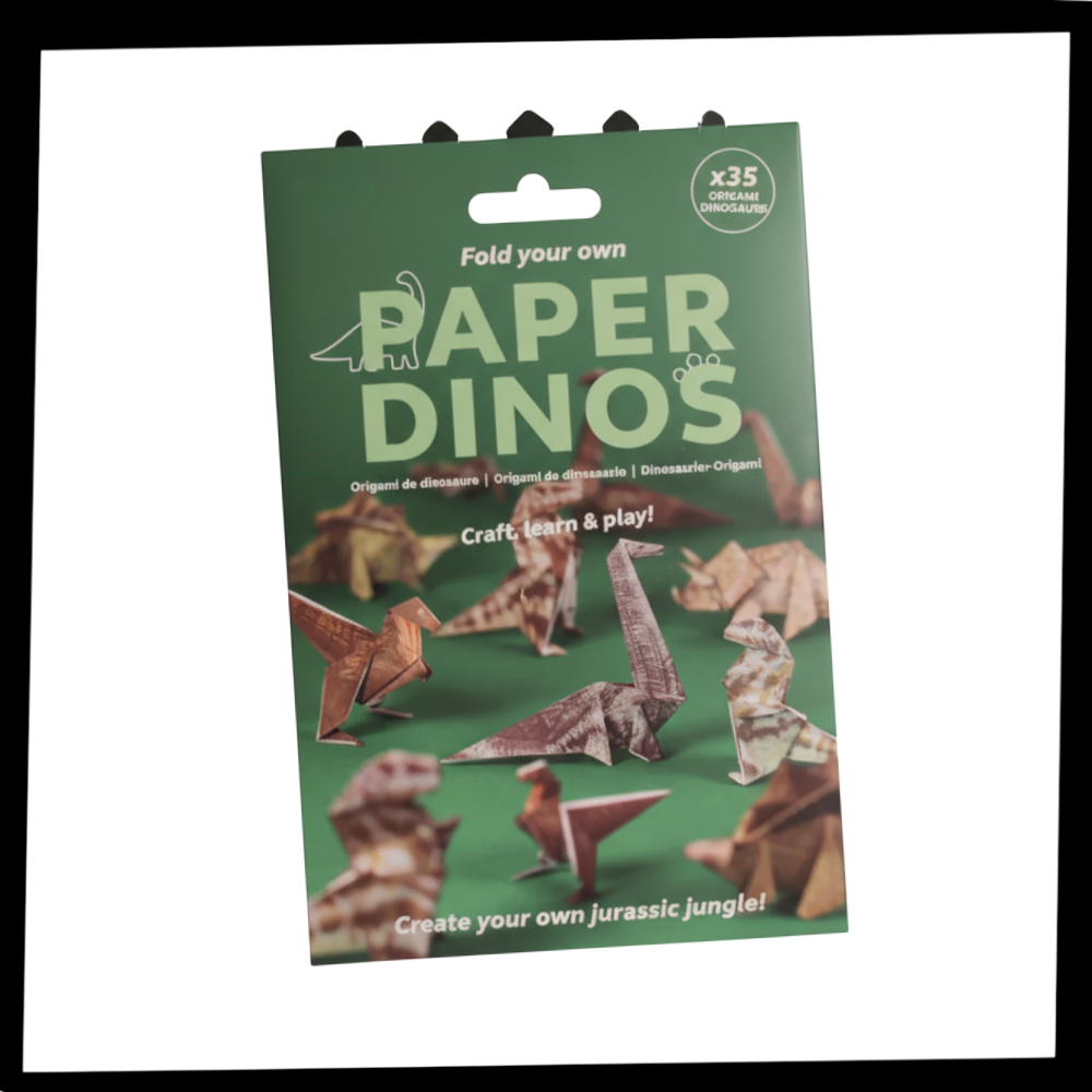 Papier origami 3D d'animaux  - Ozerty