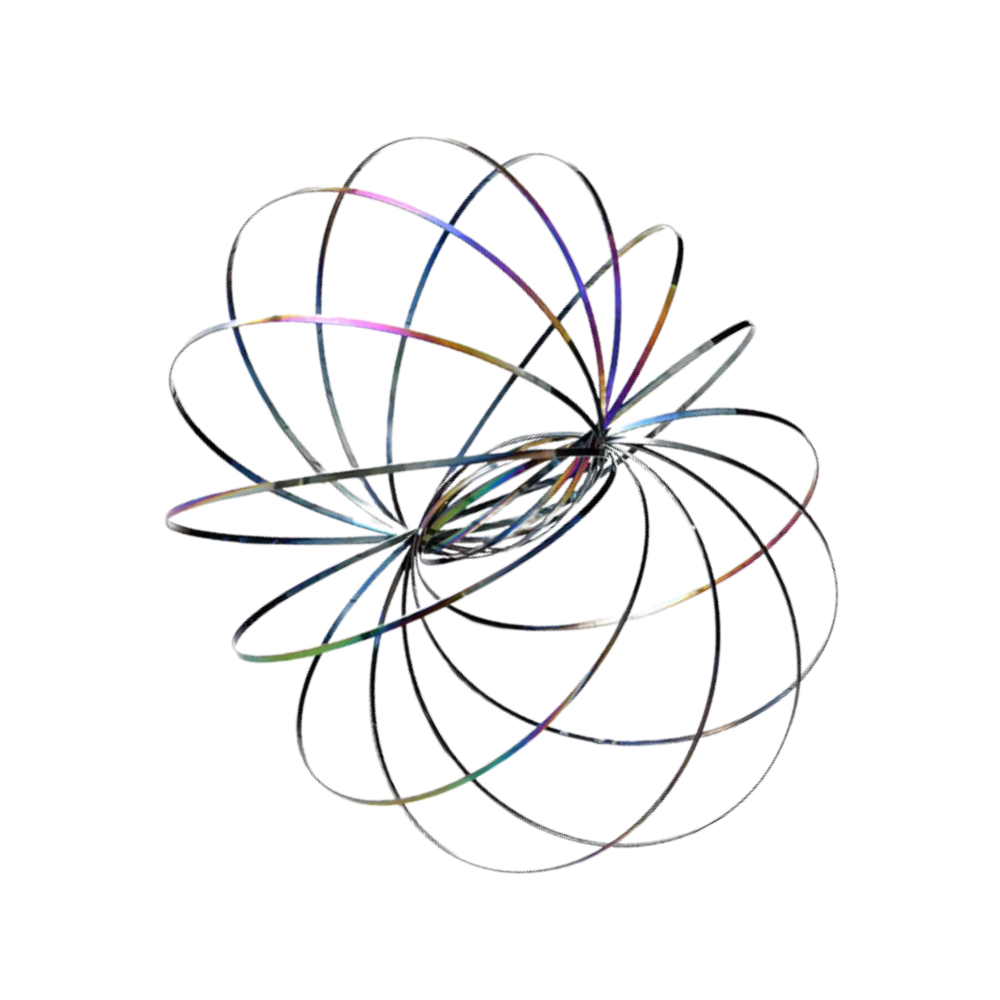 Bracelet spirale bras 3D en acier inoxydable -Multicolore - Ozerty