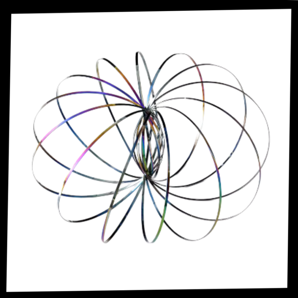 Bracelet spirale bras 3D en acier inoxydable - Ozerty