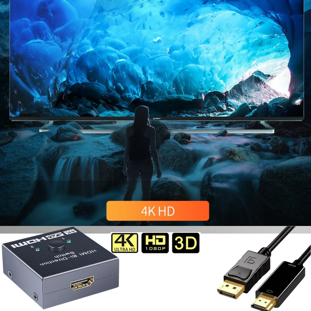 4K Bi-Directional HDMI Splitter