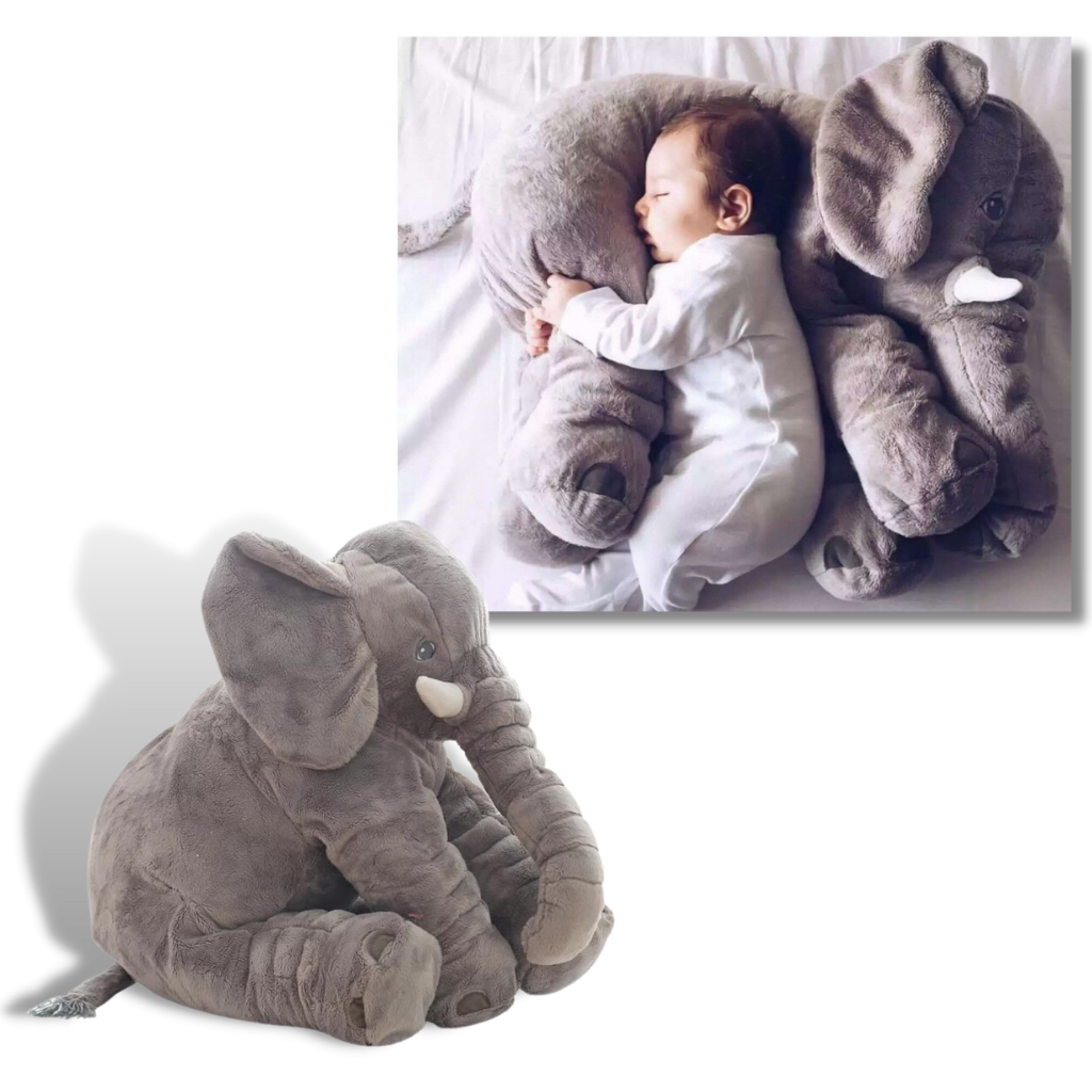 Grande peluche éléphant pour bébé