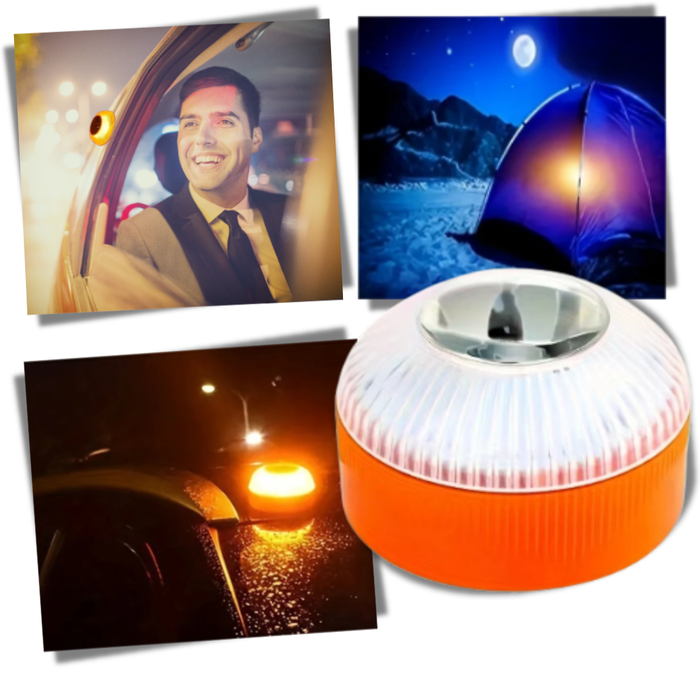 Lampe de secours stroboscopique à LED accréditée pour voiture - Ozerty