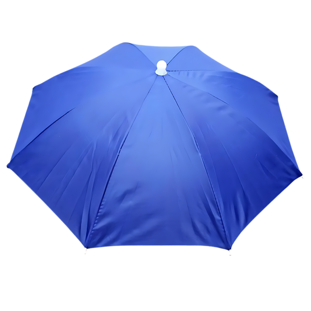 Chapeau parapluie ajustable mains libres -Saphir - Ozerty