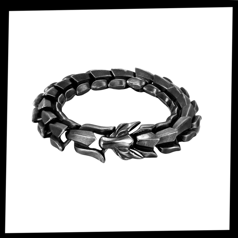 Bracelet réglable en forme de dragon de Midgard

 - Ozerty