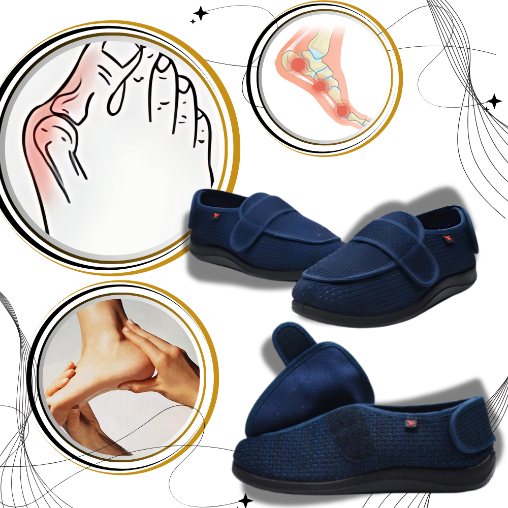 Chaussures orthopédiques ajustables pour pieds diabétiques

 - Ozerty