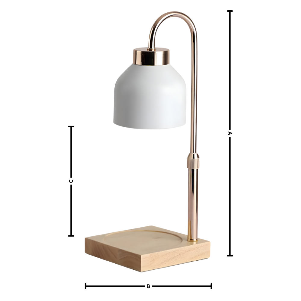 Lampe chauffe-bougie design - Ozerty