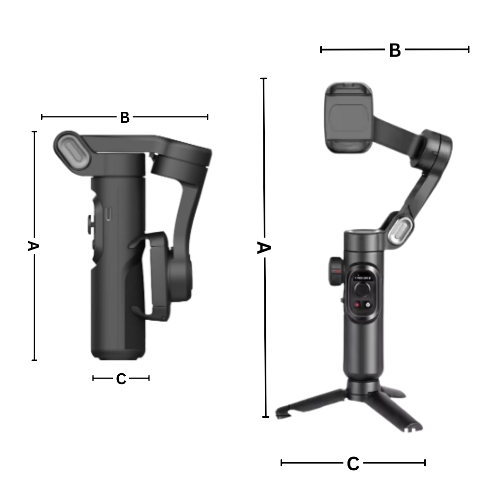 Stabilisateur de téléphone avec suivi par IA - Ozerty