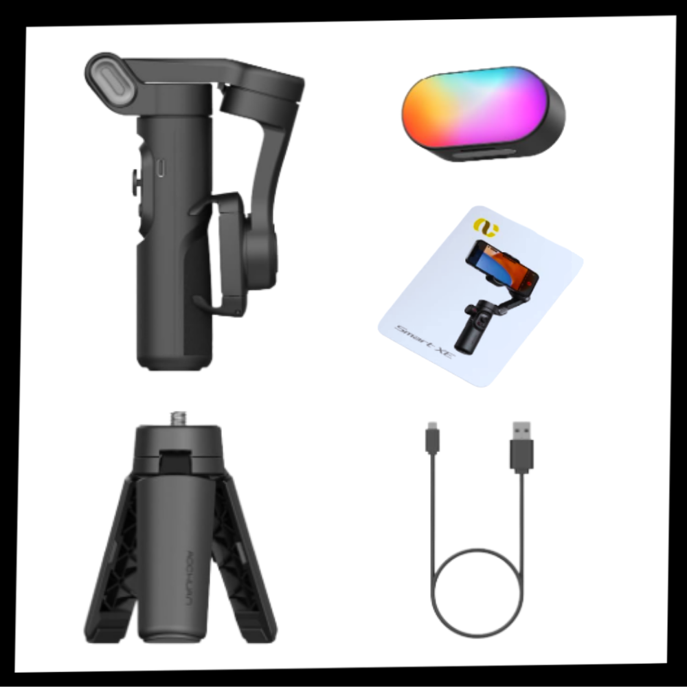 Stabilisateur de téléphone avec suivi par IA - Ozerty